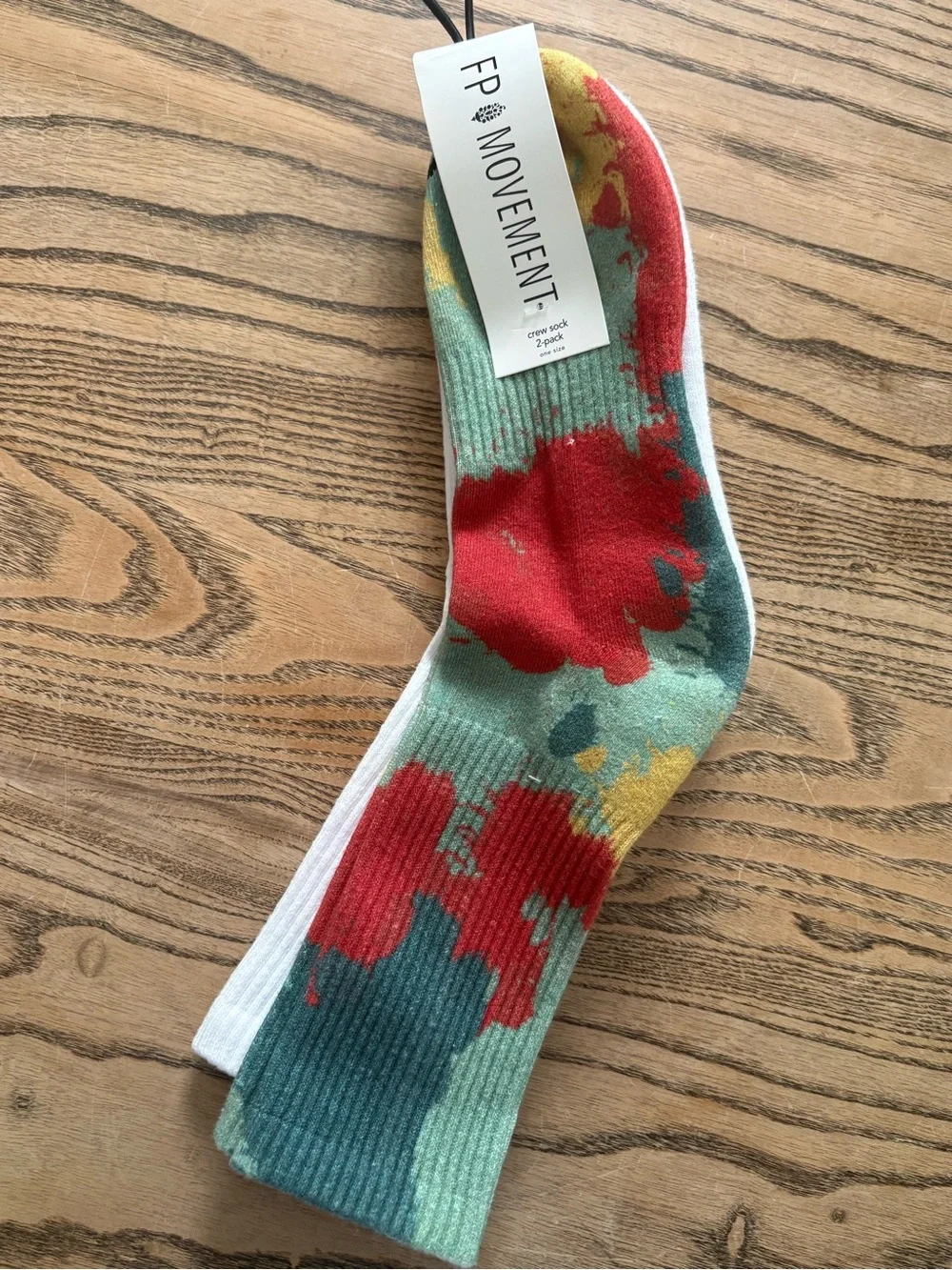 Free People ActivewearWorkout GearSocksTrail Away Sock Pack 2 Packs NEW - Picture 3 of 5